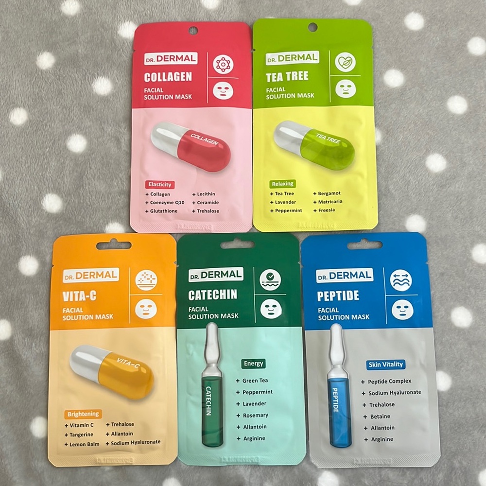 Korean Dr.Dermal Sheet Mask 5p